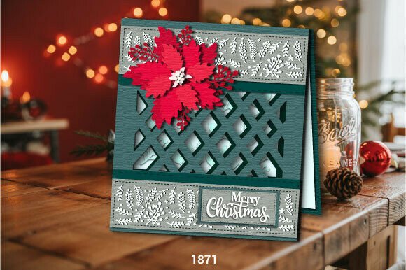 Download Christmas Greeting Card SVG Layered 1871 - Christmas greeting card Collection